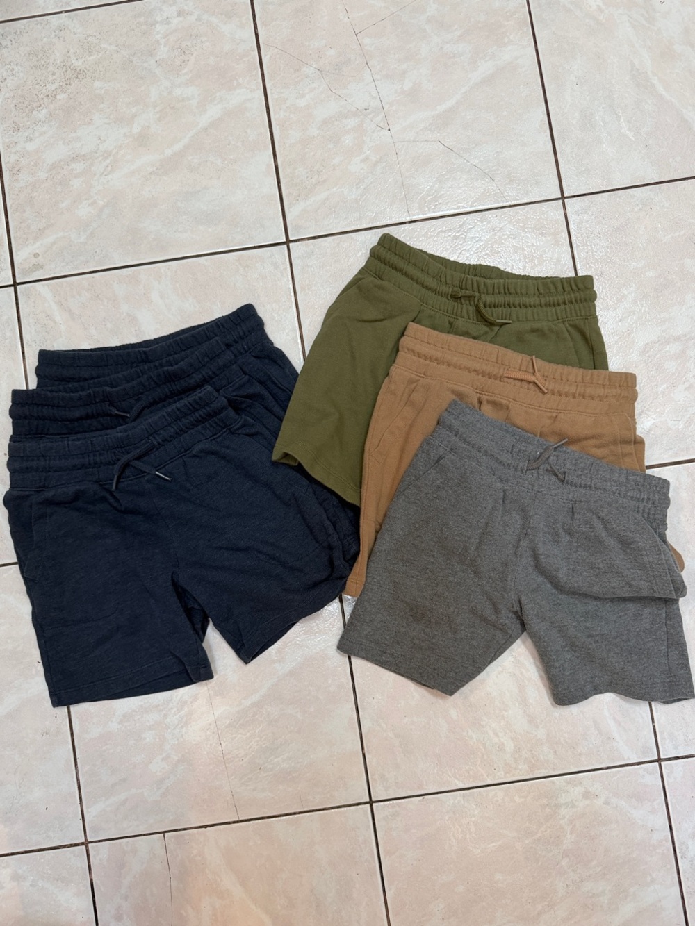 Get all 6 pairs! Wonder nation Navy, Gray & Olive Pull- On Shorts